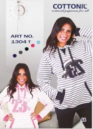 عرض تفاصيل سويت شيرت حريمي موديل T1304  صورة سويت شيرت حريمي موديل T1304