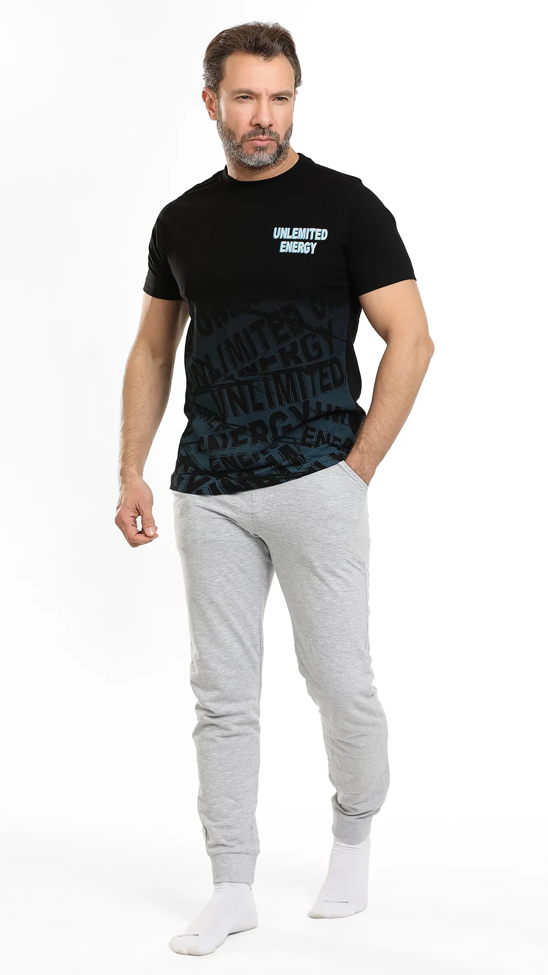 صورة بيجاما رجالي صيفي موديل 217