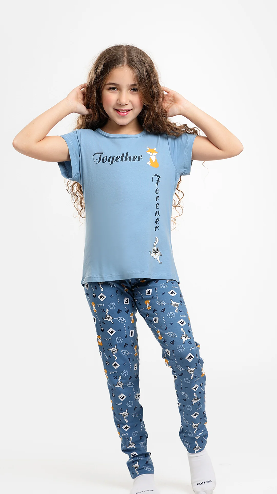 صورة بيجاما بناتي صيفي موديل 928