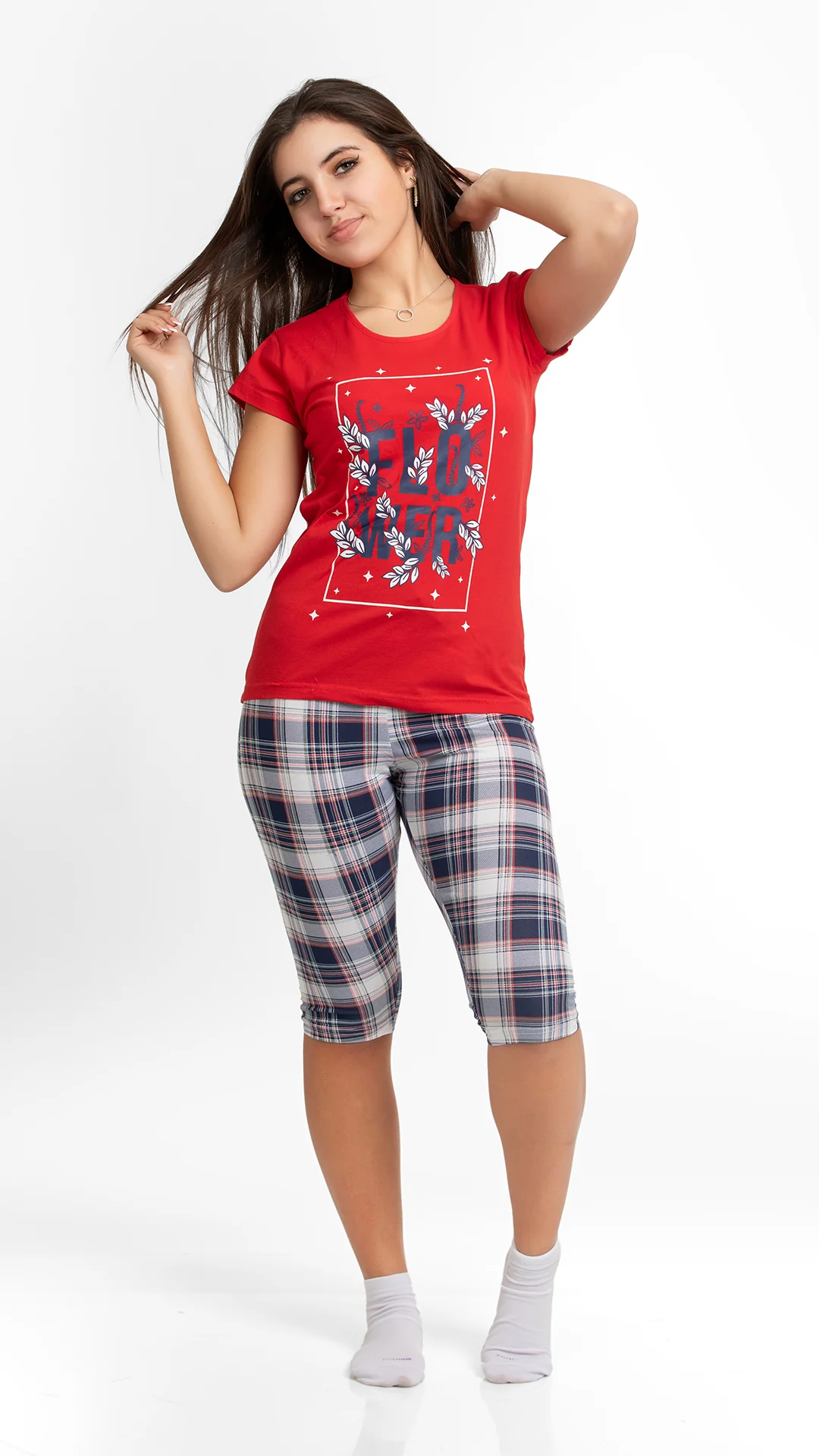 صورة بيجاما حريمي صيفي موديل 724