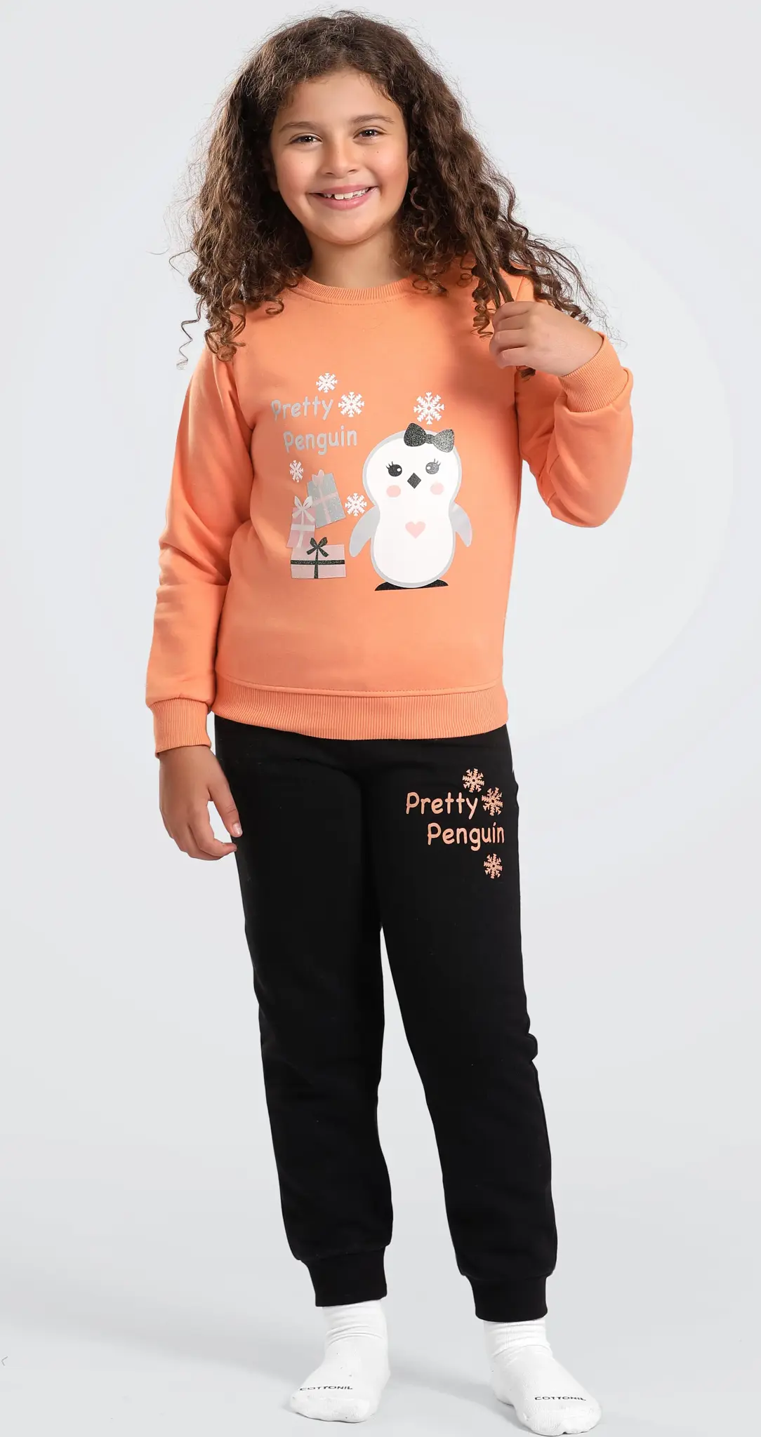 صورة بيجاما بناتي شتوي موديل 6008