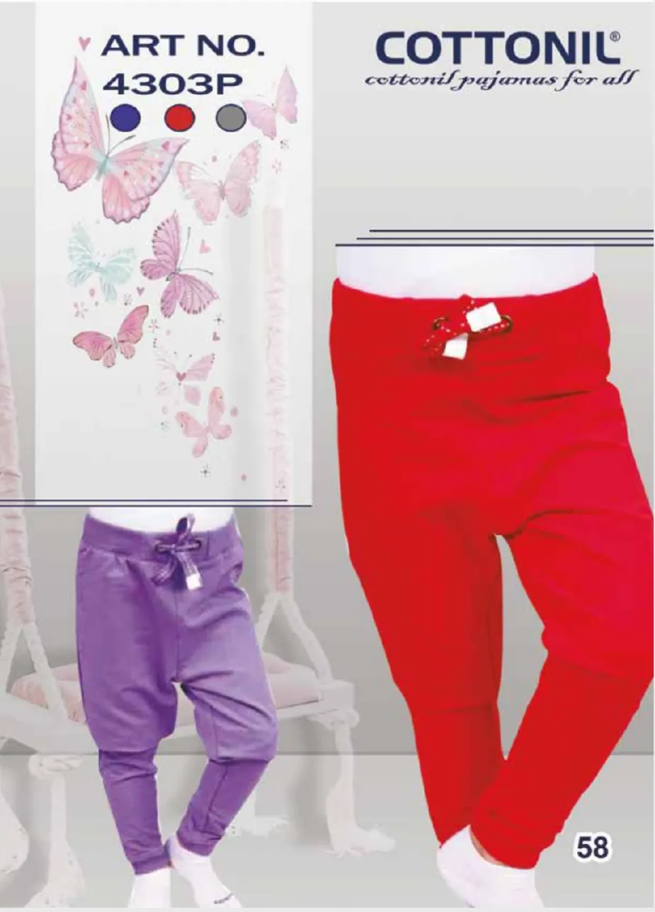 صورة بنطلون شتوي بناتي موديل P4303