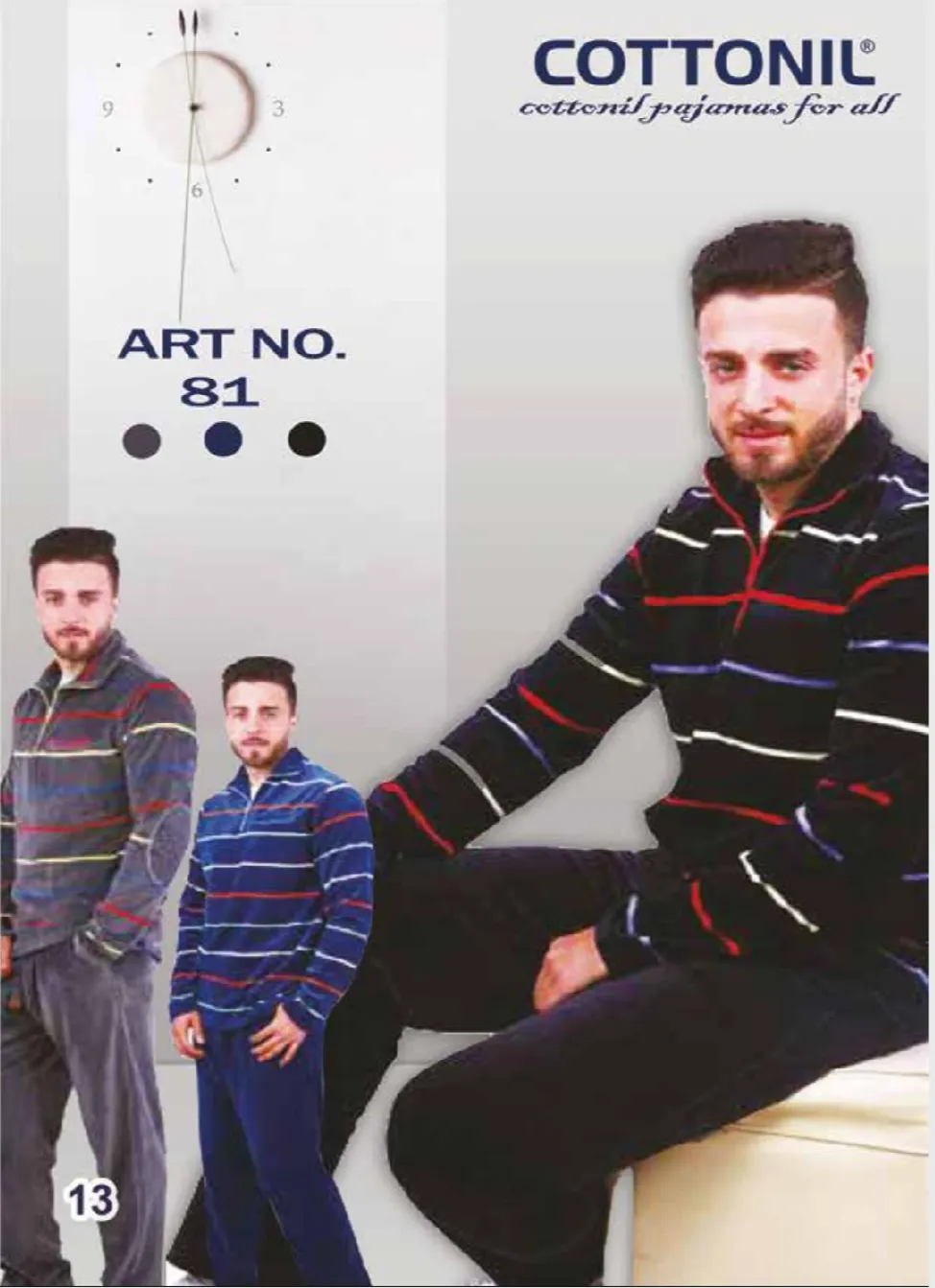 صورة بيجاما شتوي رجالي موديل 81