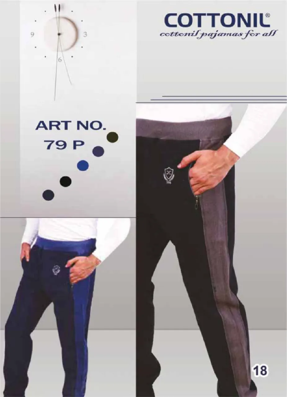 صورة بنطلون شتوي رجالي موديل 79 