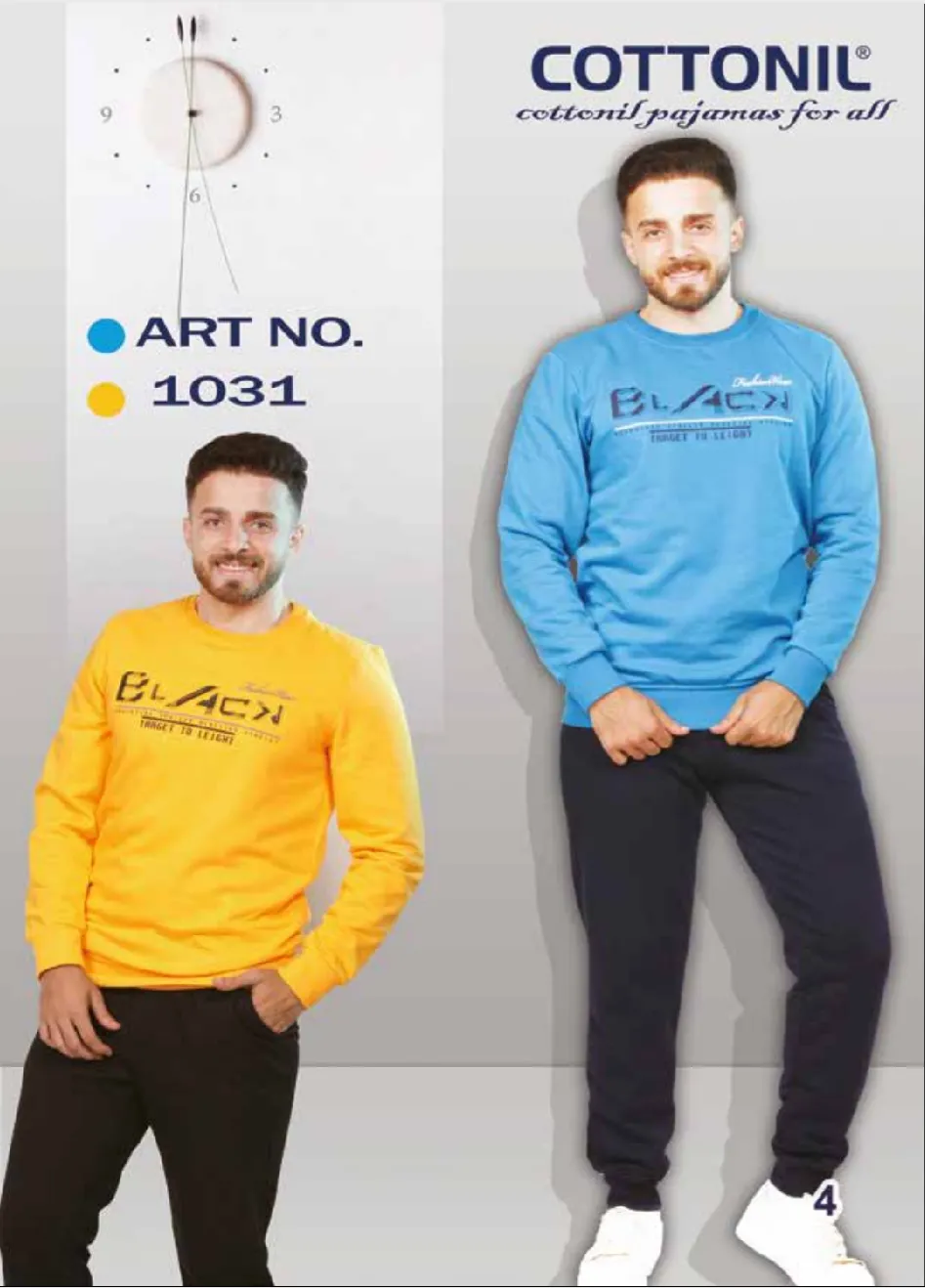 صورة بيجاما شتوي رجالي موديل 1031